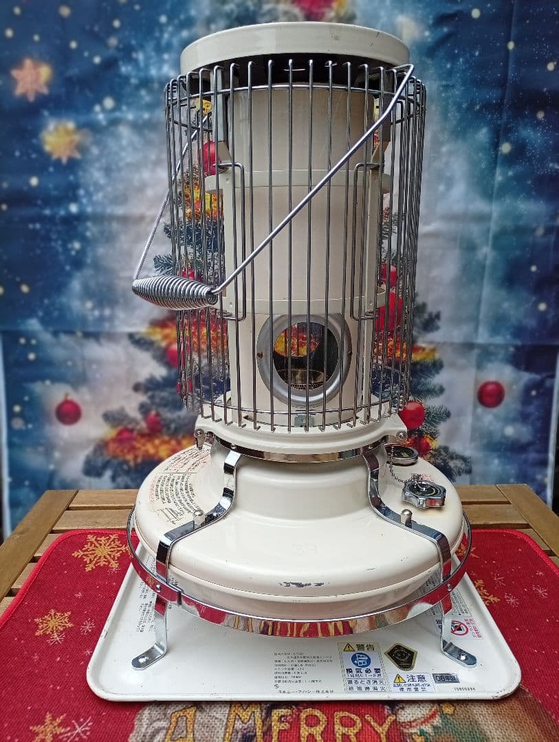 アラジンストーブ メンテナンス済み。純正芯交換済。取説付きです。グリーン