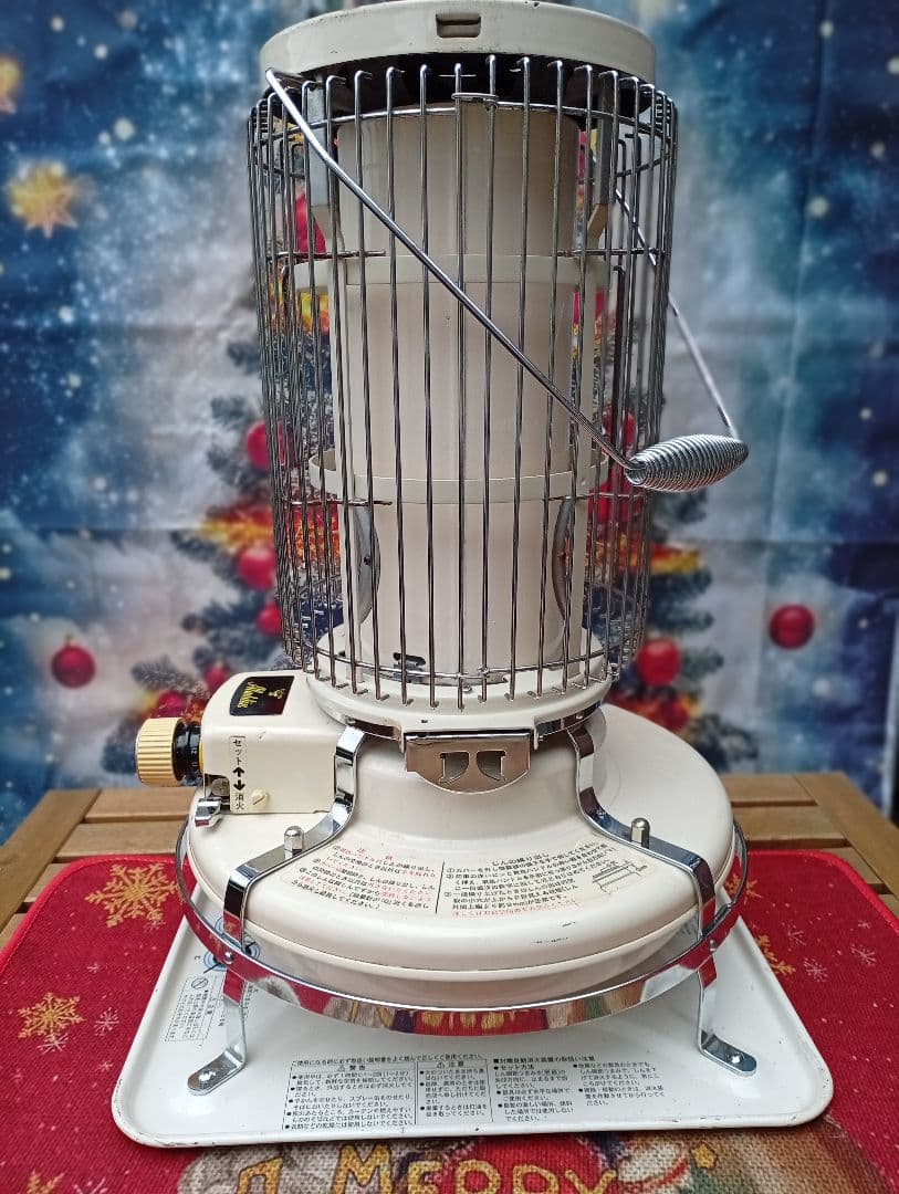 アラジンストーブ メンテナンス済み。純正芯交換済。取説付きです。グリーン