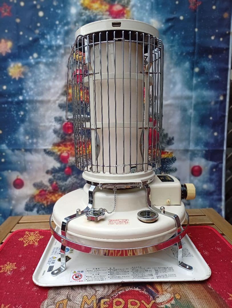 アラジンストーブ メンテナンス済み。純正芯交換済。取説付きです。グリーン