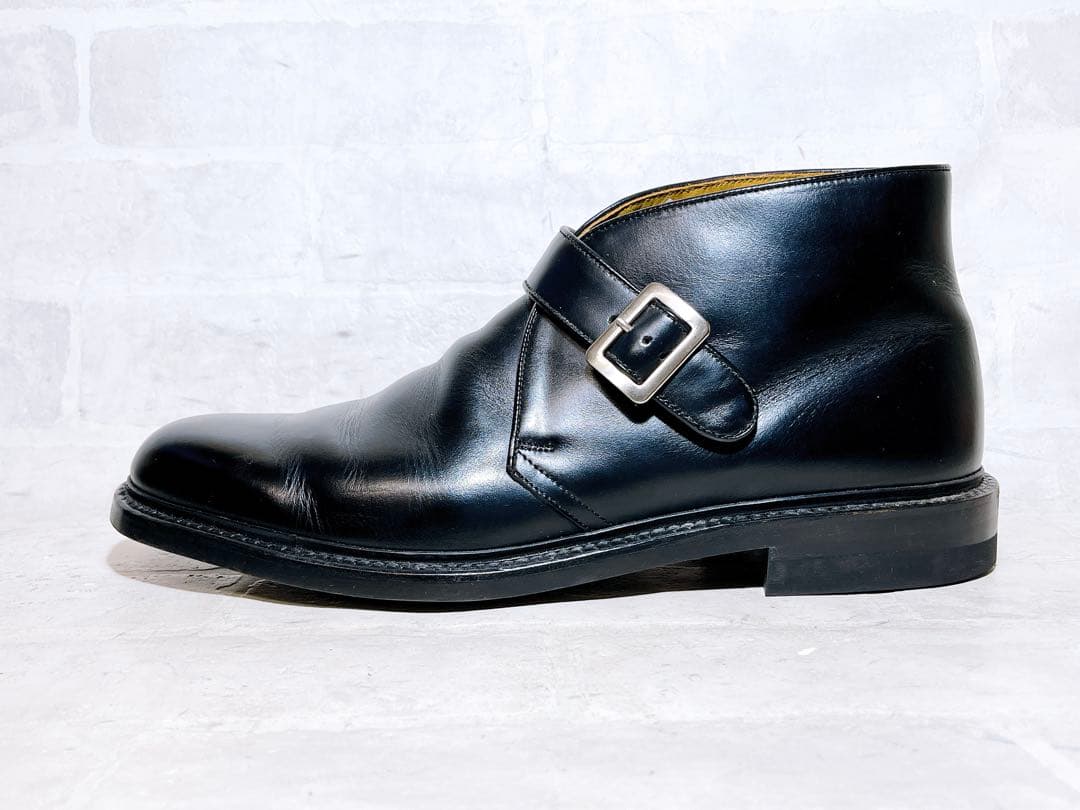 【極美品】REGAL チャッカブーツ モンクストラップ 本革 27EEcm