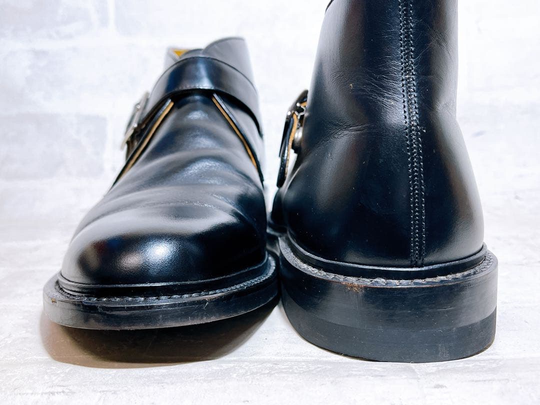 【極美品】REGAL チャッカブーツ モンクストラップ 本革 27EEcm