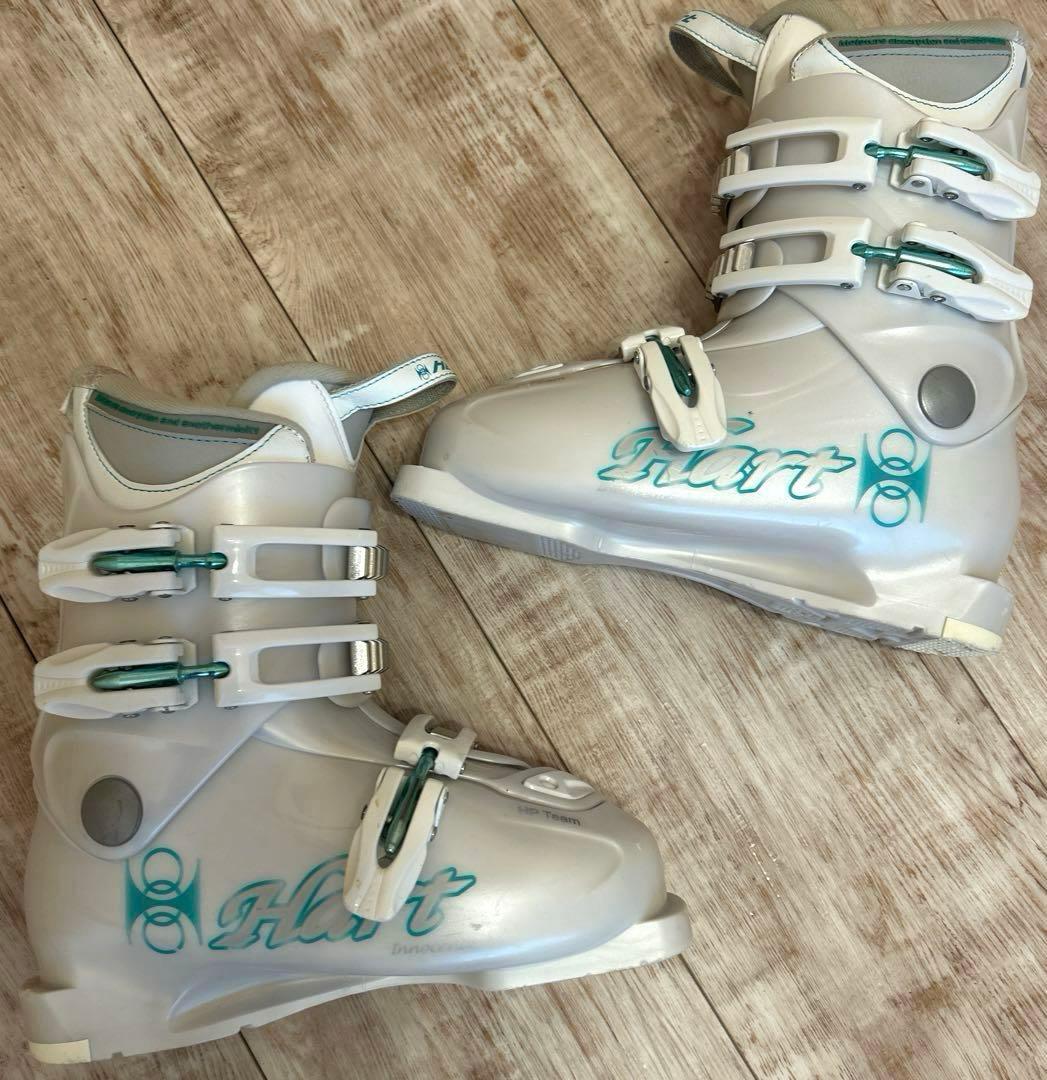 ◾️カービングスキーセット　スキー板113㎝ ブーツ22㎝　子供用　ジュニア用