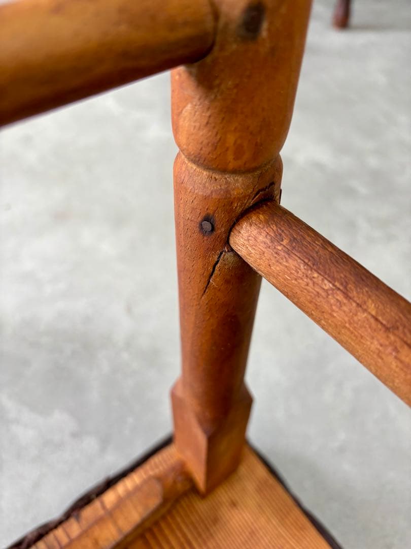 ヴィンテージ 木製スツール ｜クラシック 古家具