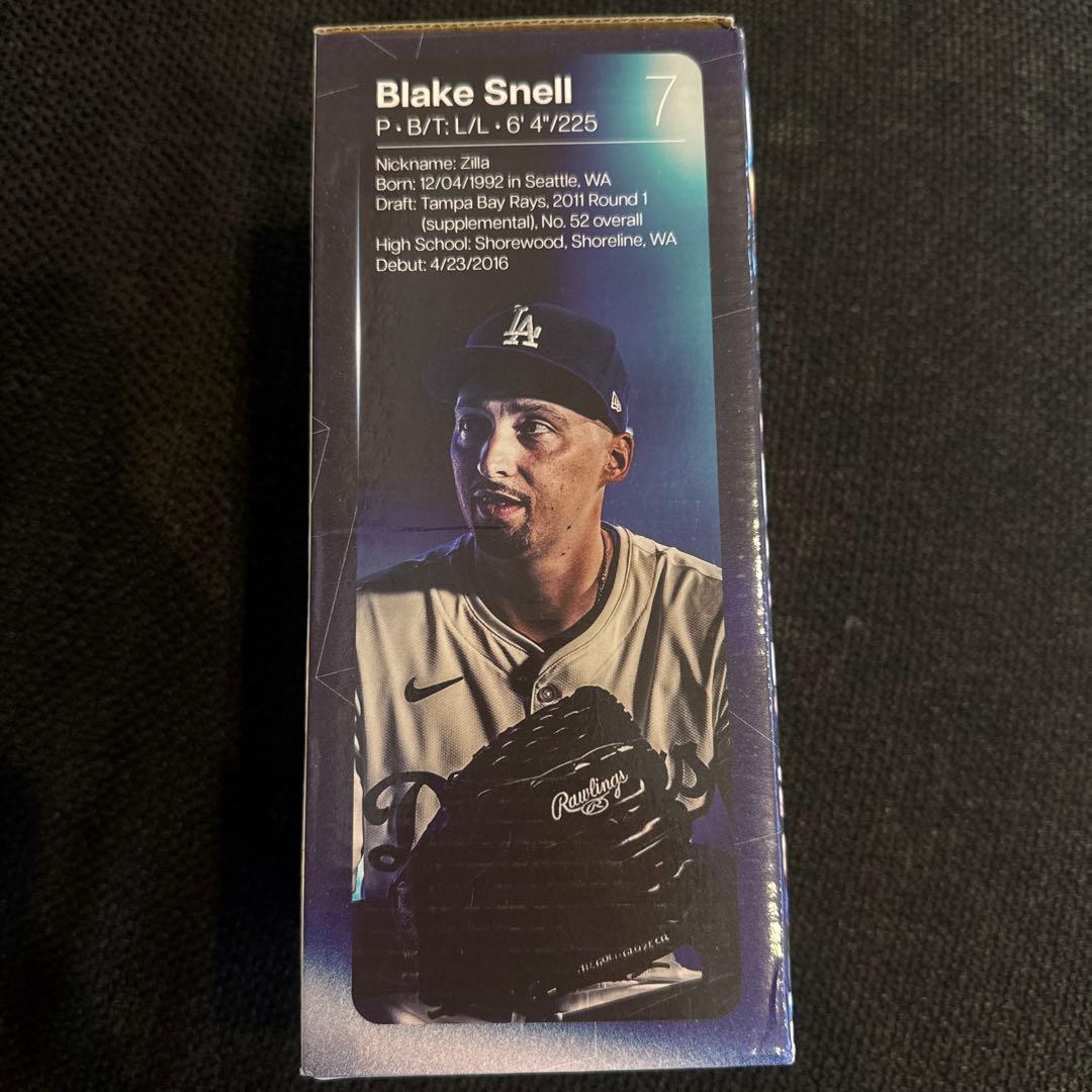 ドジャース ブレイク・スネル ボブルヘッド　6/16 来場者限定