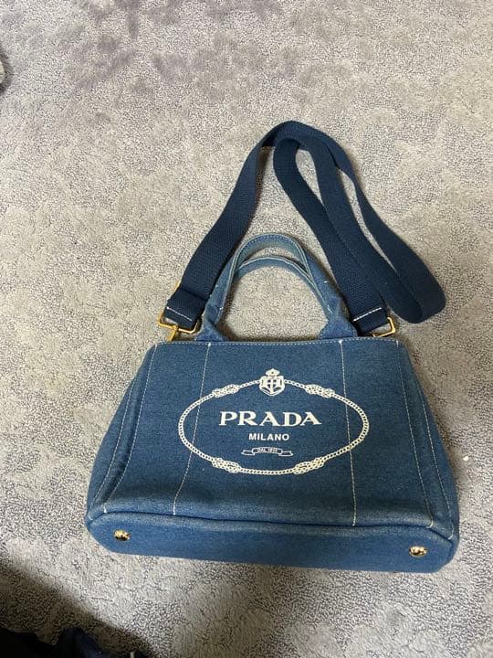 レディースショルダーバッグ　 デニム生地