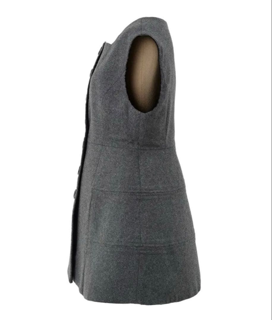 cygne ダックジレ　Marine グレー　新品