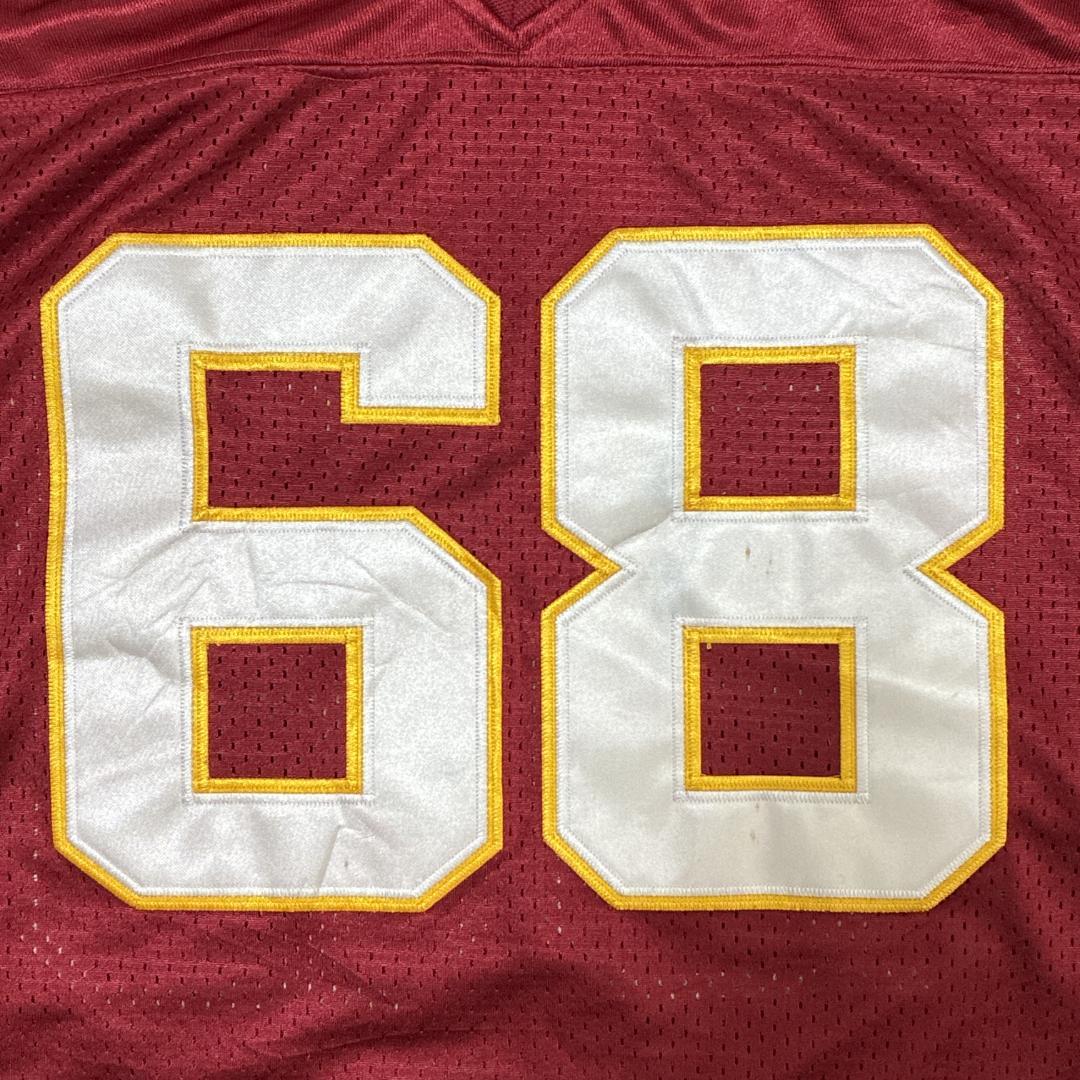 NFLレッドスキンズ ミッチェル＆ネス 刺繍 アメフトゲームシャツ ユニフォーム