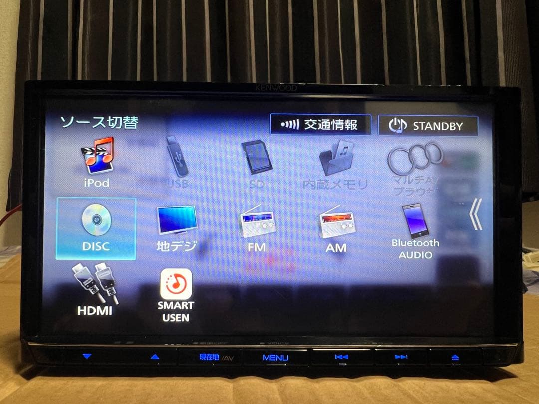 カーナビ KENWOOD MDV-710 MAP DATA 2024