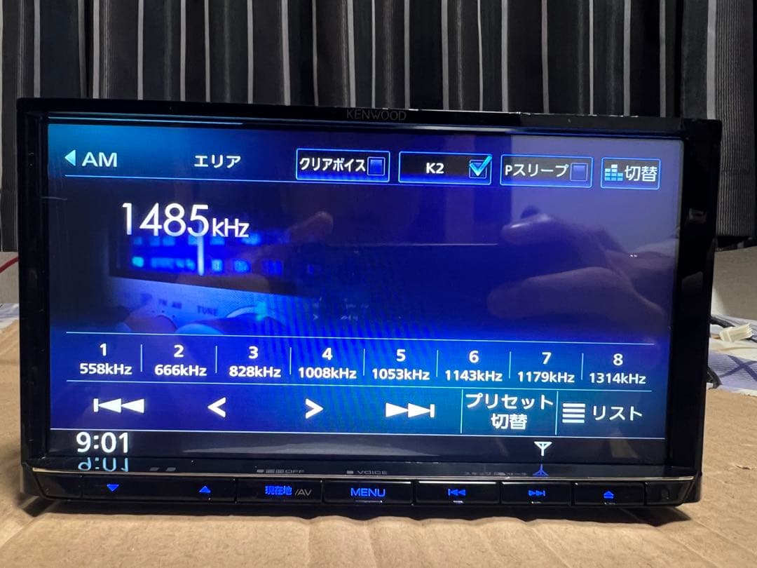 カーナビ KENWOOD MDV-710 MAP DATA 2024