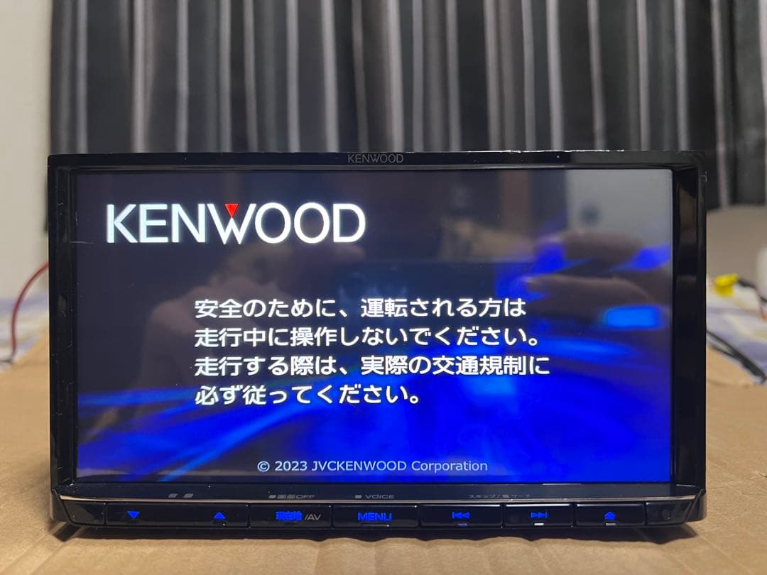カーナビ KENWOOD MDV-710 MAP DATA 2024