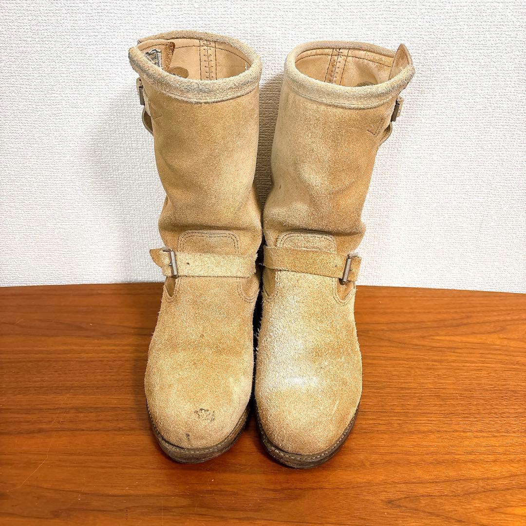 ヴィンテージ CHIPPEWA PT83 エンジニアブーツ ベージュ 8E