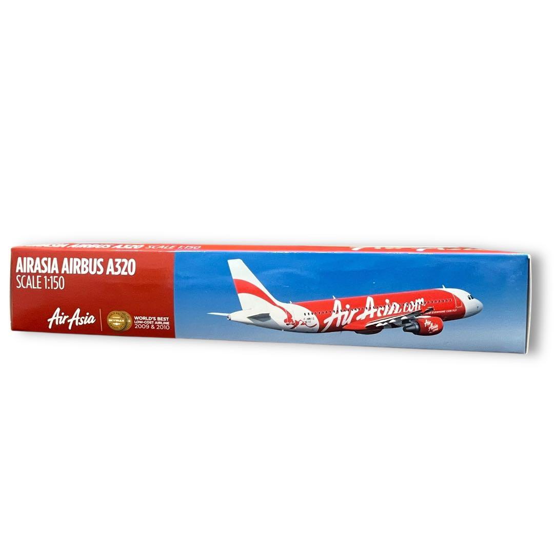 エ*ン様 新品 AIR ASIA 1/150スケール エアバス A320 飛行機