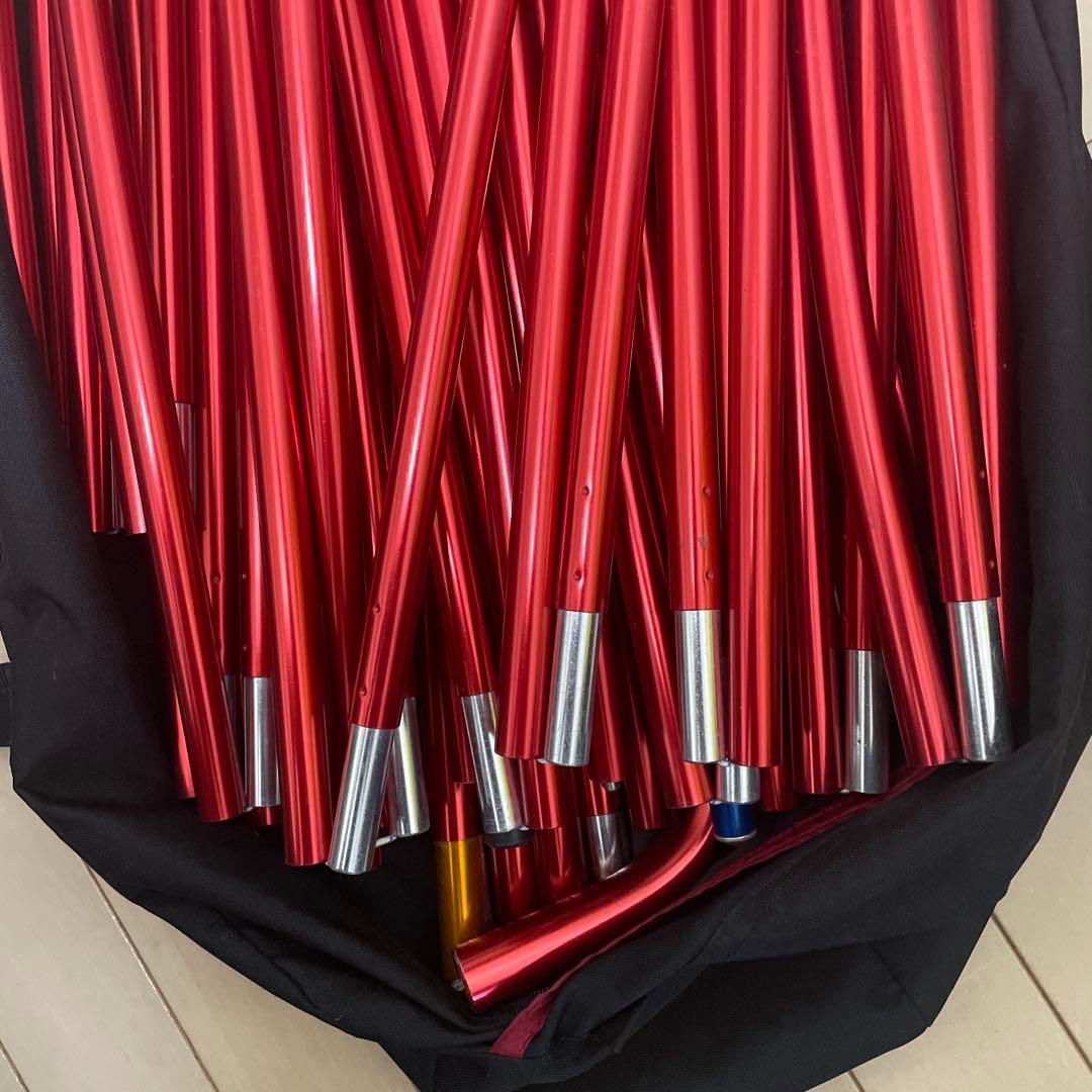 スノーピーク　リビングシェルロングプロ　レッドフレーム