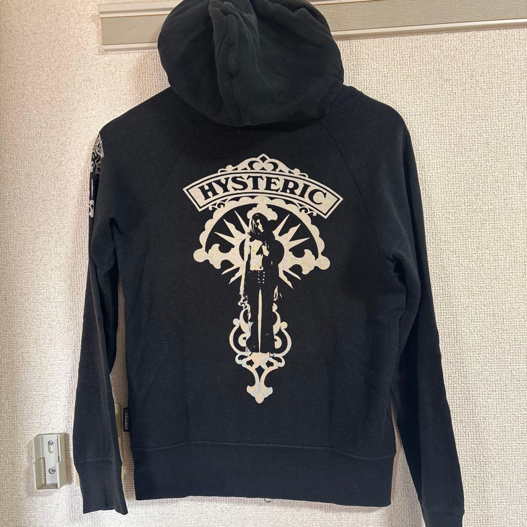 希少デザイン☆ 00s HYSTERIC GLAMOURダブルジップパーカー