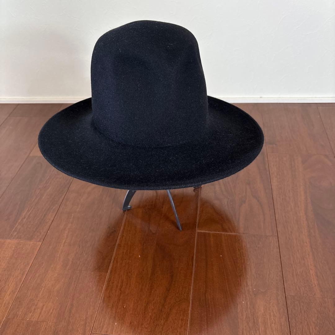 キジマタカユキ　ラビットヘアフェルト　ハット　つば広ハット　高級ハット