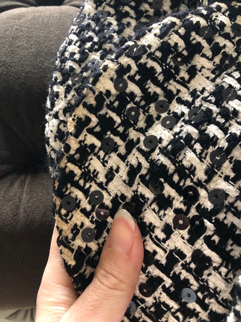 シャネル★CHANEL★ボリュームキャスケット帽子★ツイードシャネルべレエ