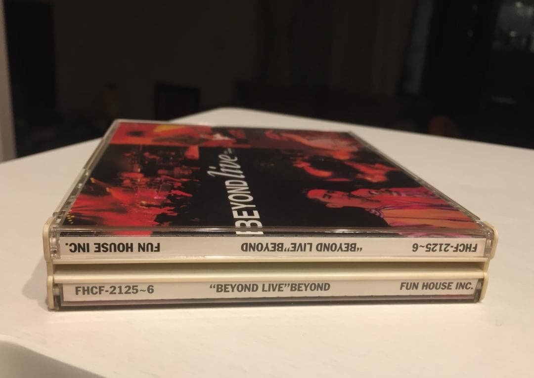 2×日本国内廃盤CDーBeyond 91 Liveビヨンドライヴ・ファンハウス