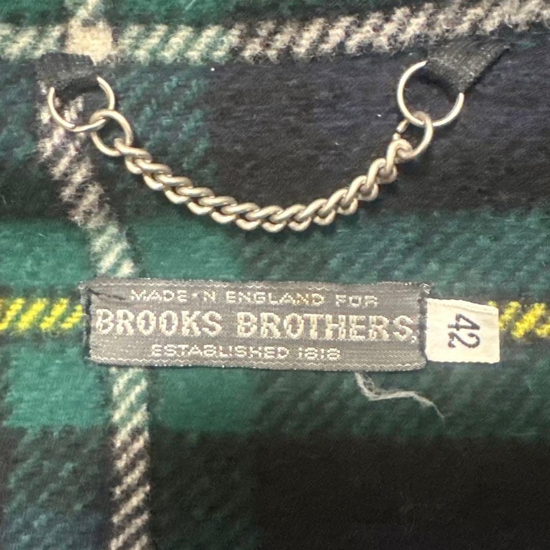 ブルックスブラザーズ ネイビー ダッフルコート フード付き