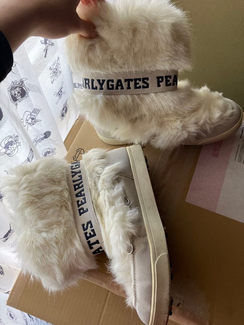 【定価4万以上】　パーリーゲイツ ファーブーツ ゴルフ