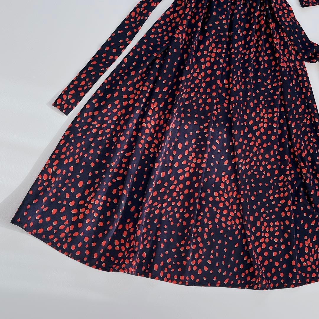 美品✨CORCOVADO ハイネック　ロングワンピース　ドレス