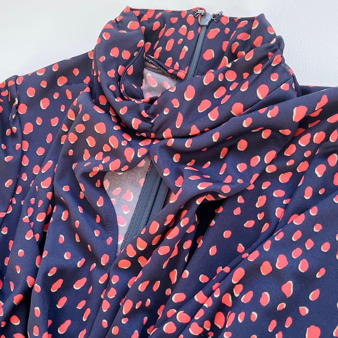 美品✨CORCOVADO ハイネック　ロングワンピース　ドレス