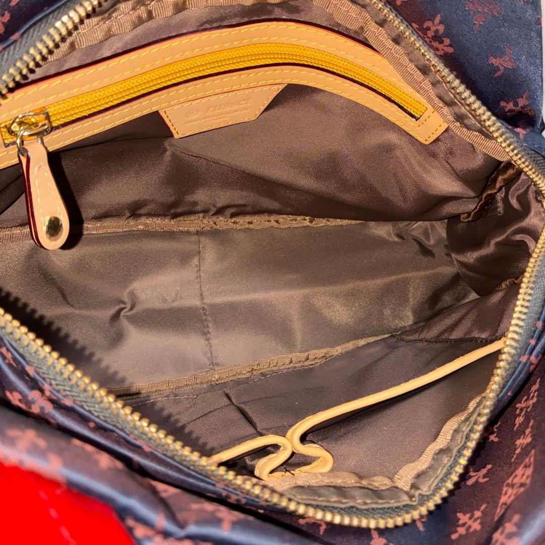 【美品】russet 斜め掛け可　2WAY ラシット　ショルダーバッグ