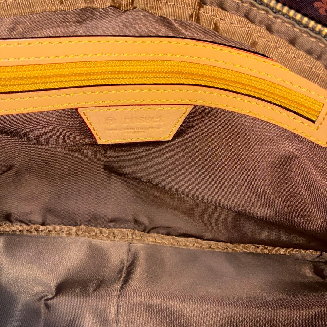 【美品】russet 斜め掛け可　2WAY ラシット　ショルダーバッグ