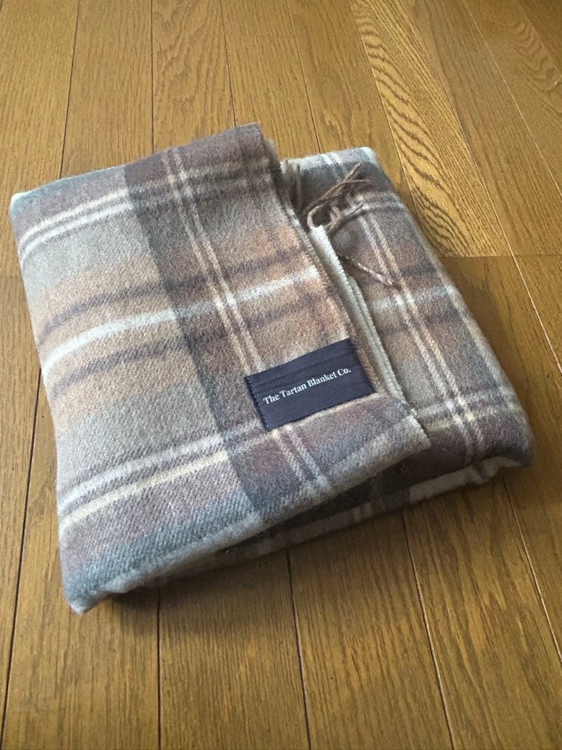 The Tartan Blanket Co. チェック柄ストール新品未使用
