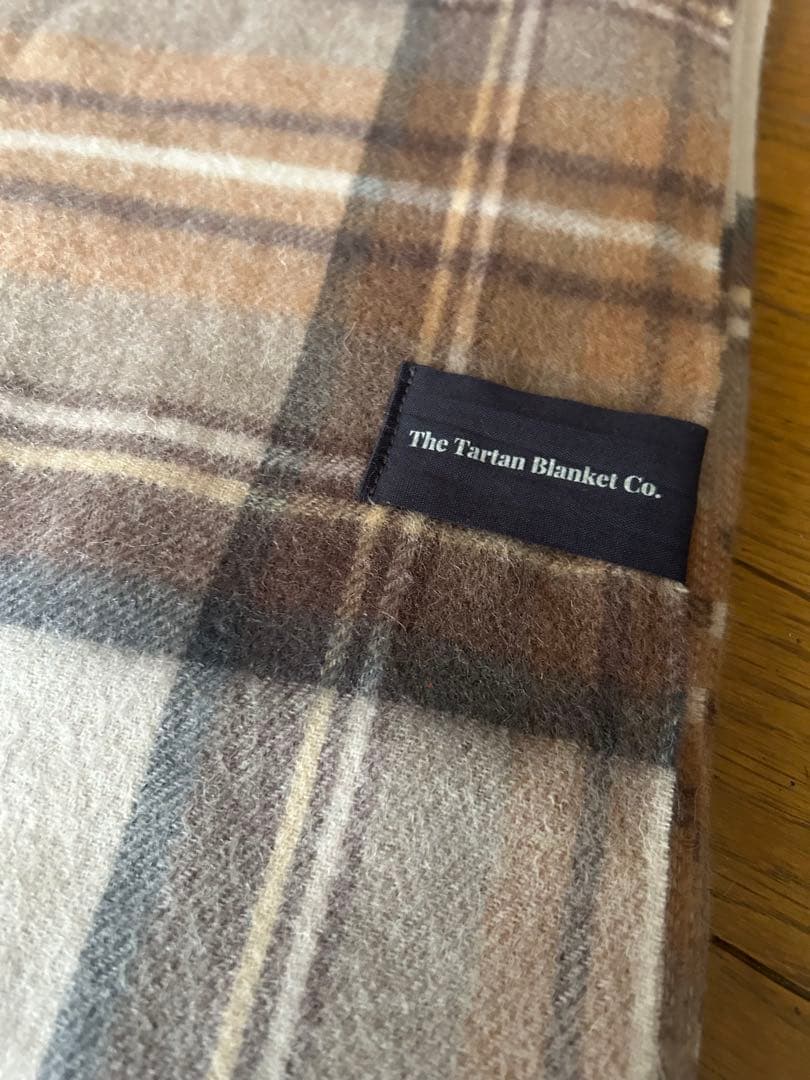 The Tartan Blanket Co. チェック柄ストール新品未使用