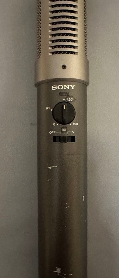 SONY ECM-999（高級バックエレクトレット・ステレオマイク／動作品）