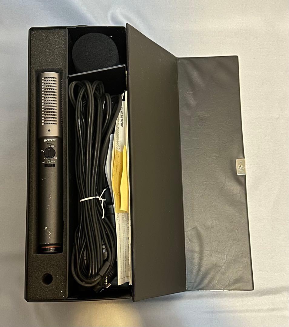 SONY ECM-999（高級バックエレクトレット・ステレオマイク／動作品）