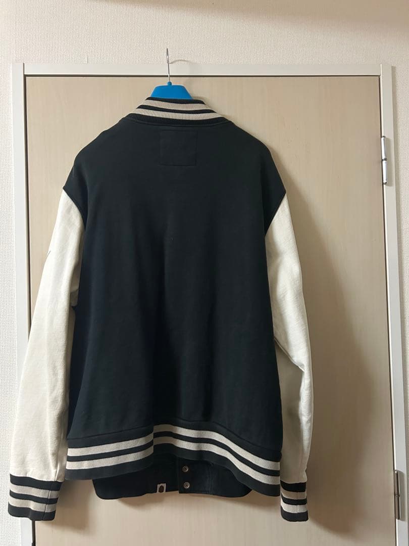 BAPE スタジャン 黒 ロゴ 平成 年代物 希少品