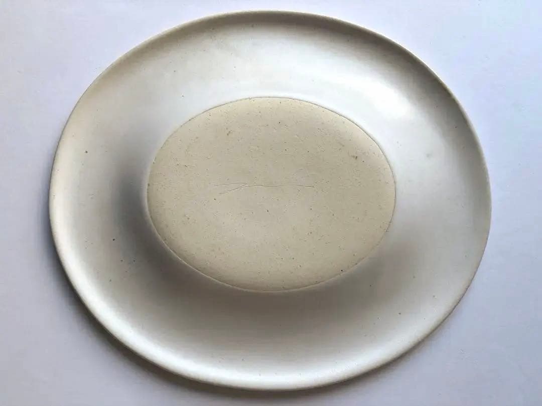 【未使用】dona ceramic studio入江佑子さん　オーバルプレート大