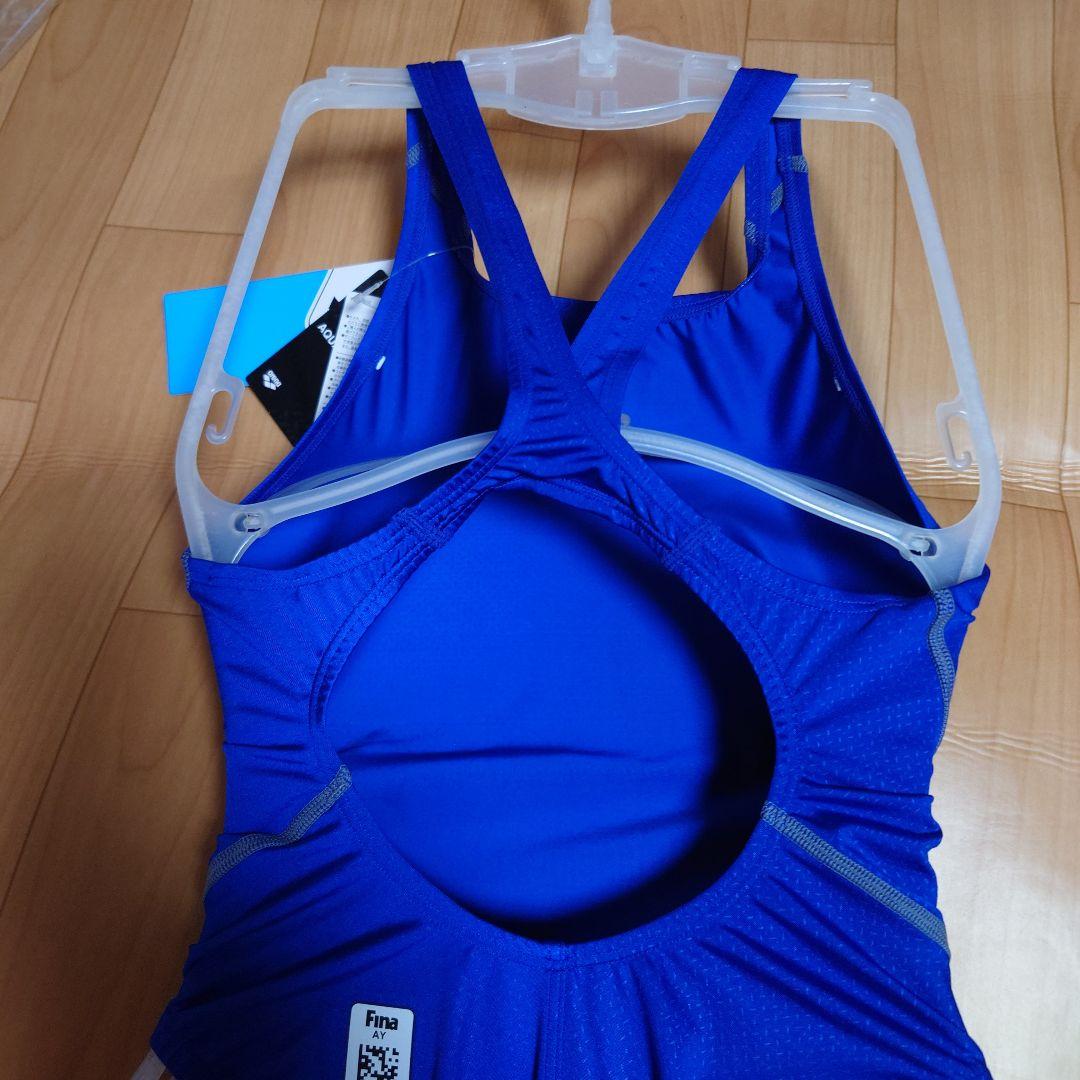 XOサイズ 新品未使用 finaマークarena スポーツ用水着 青 レディース