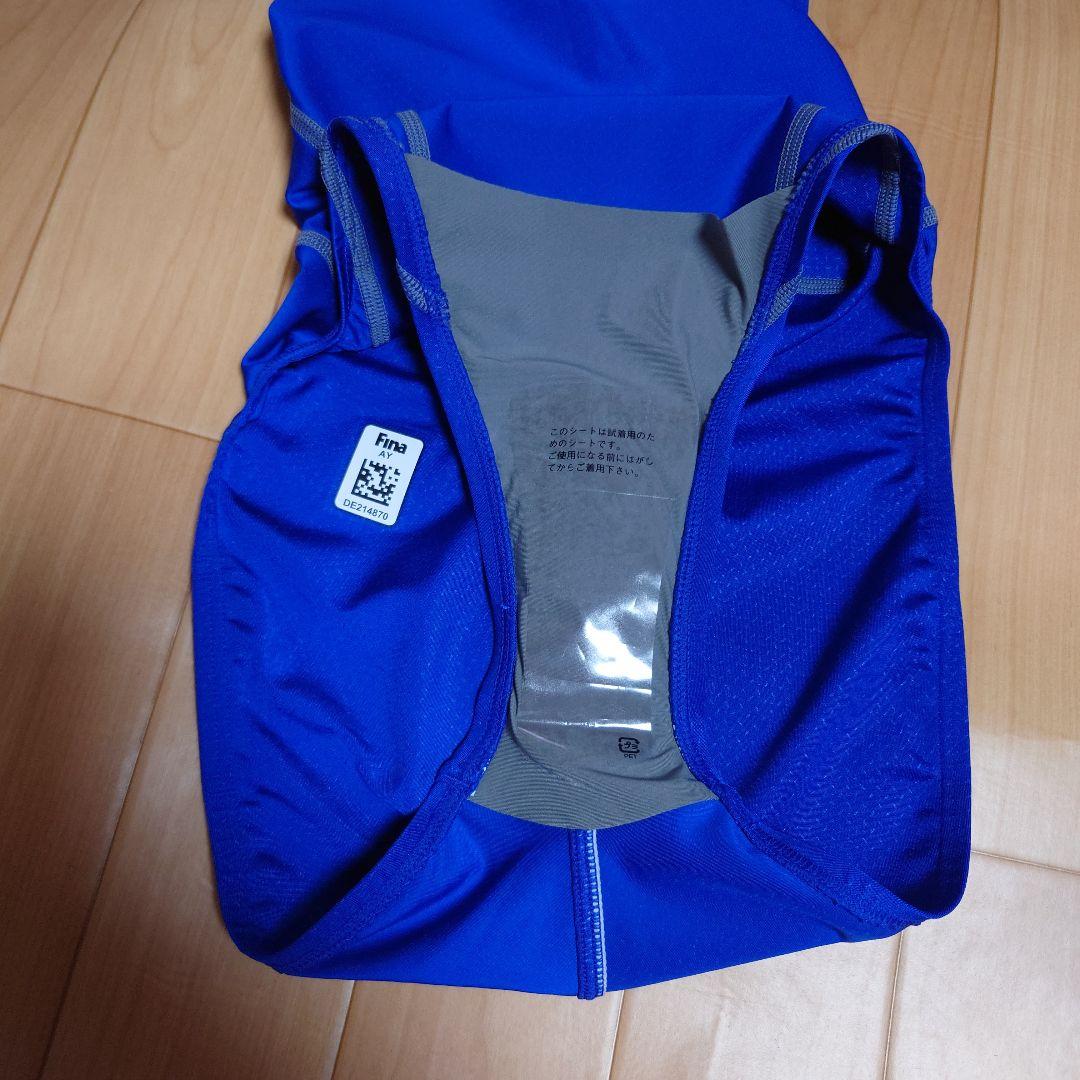 XOサイズ 新品未使用 finaマークarena スポーツ用水着 青 レディース