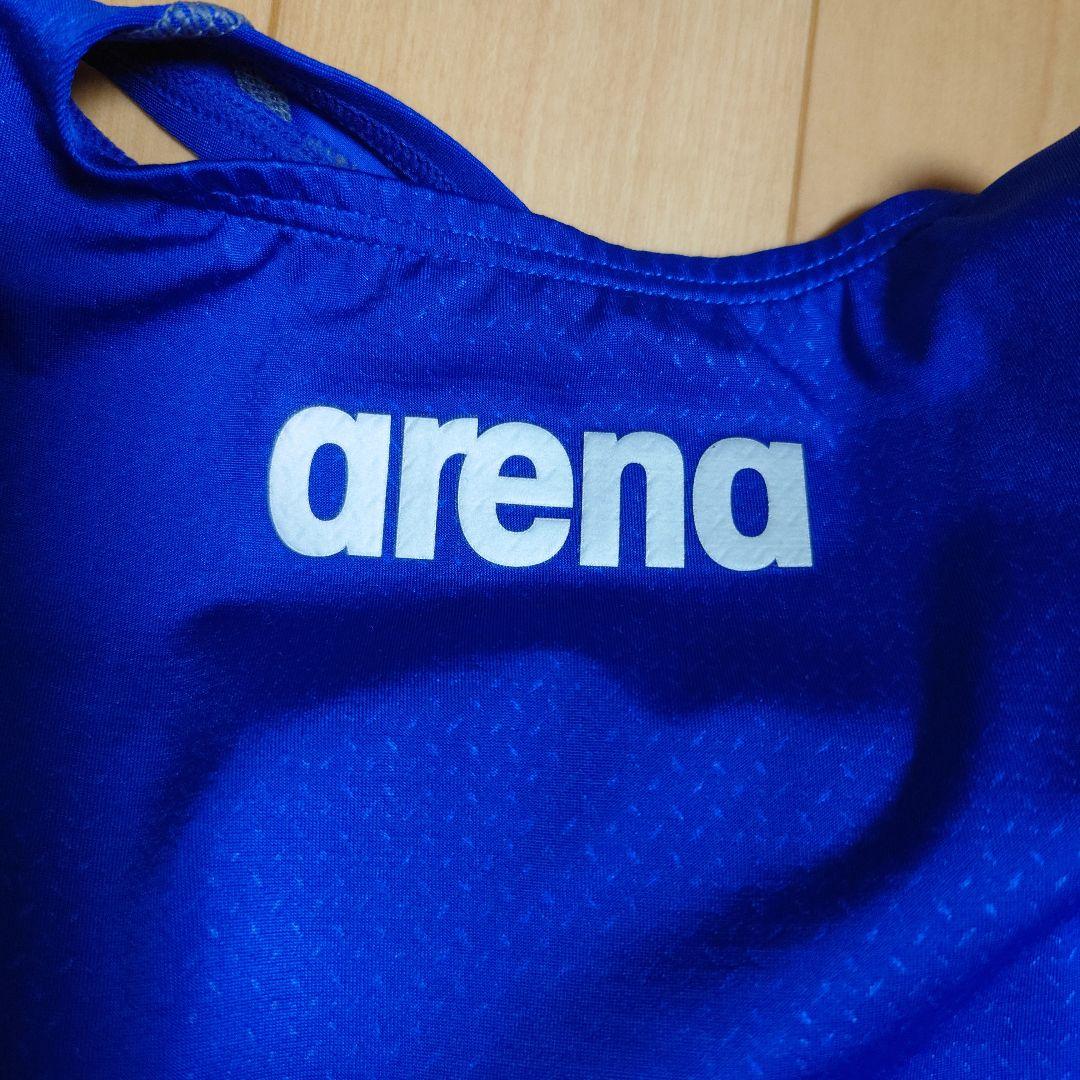 XOサイズ 新品未使用 finaマークarena スポーツ用水着 青 レディース