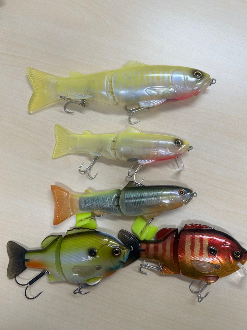 デプス　ジャイアントベイト　ビッグベイトルアーセット 5個