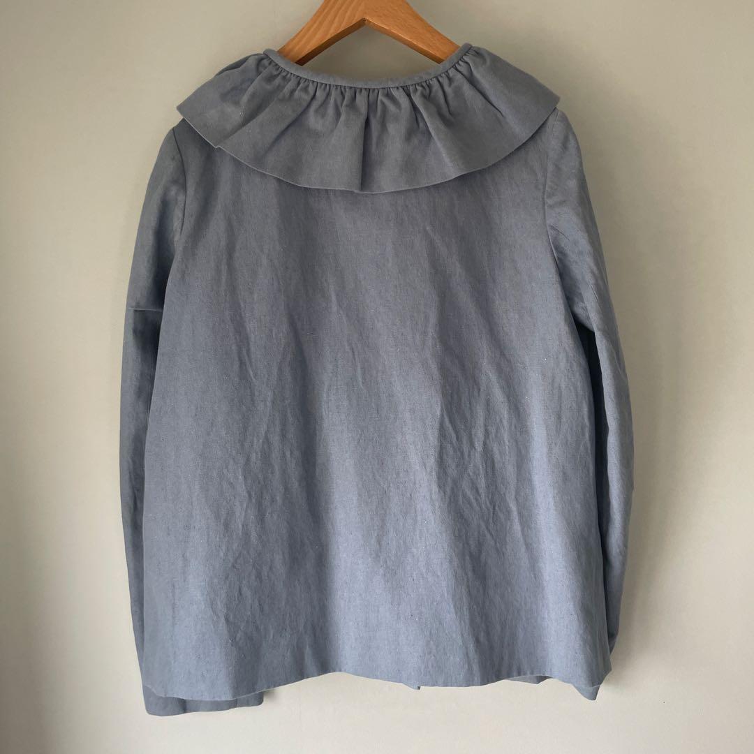 ☆お値下げ☆ボンポワン　フリル付きジャケット14ans