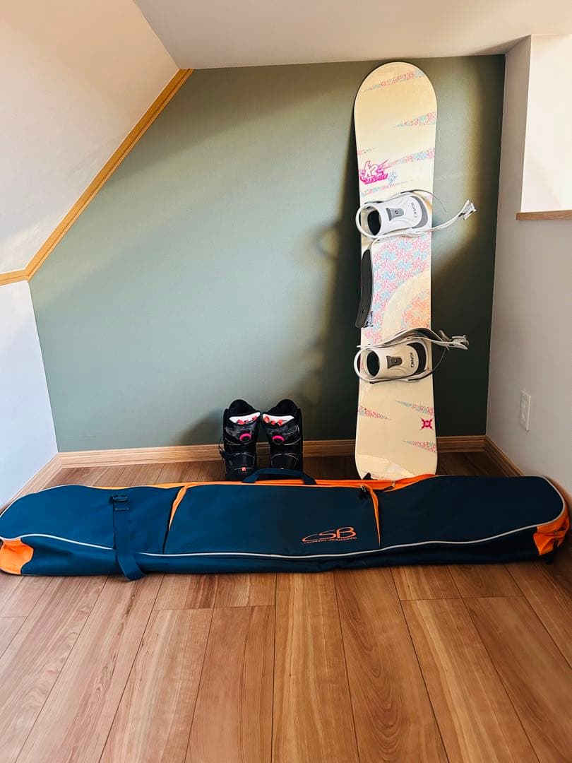 K2 スノーボード/フルセット レディースモデル ケース付