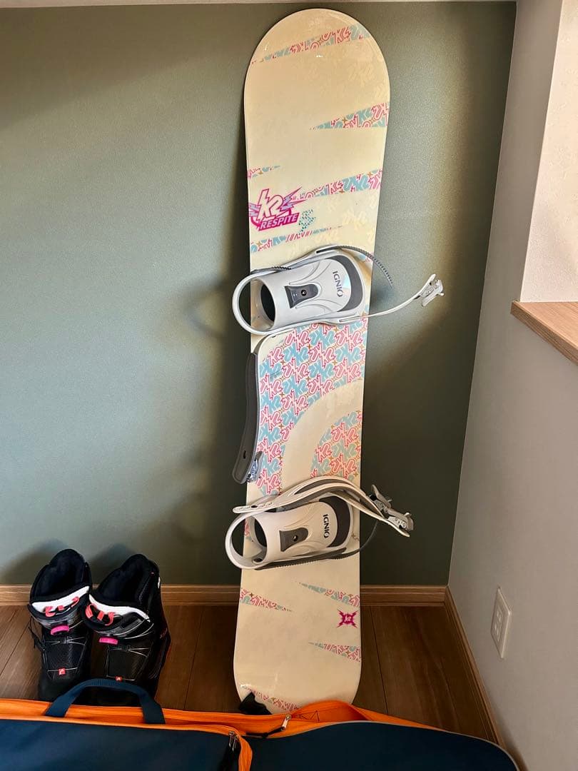 K2 スノーボード/フルセット レディースモデル ケース付