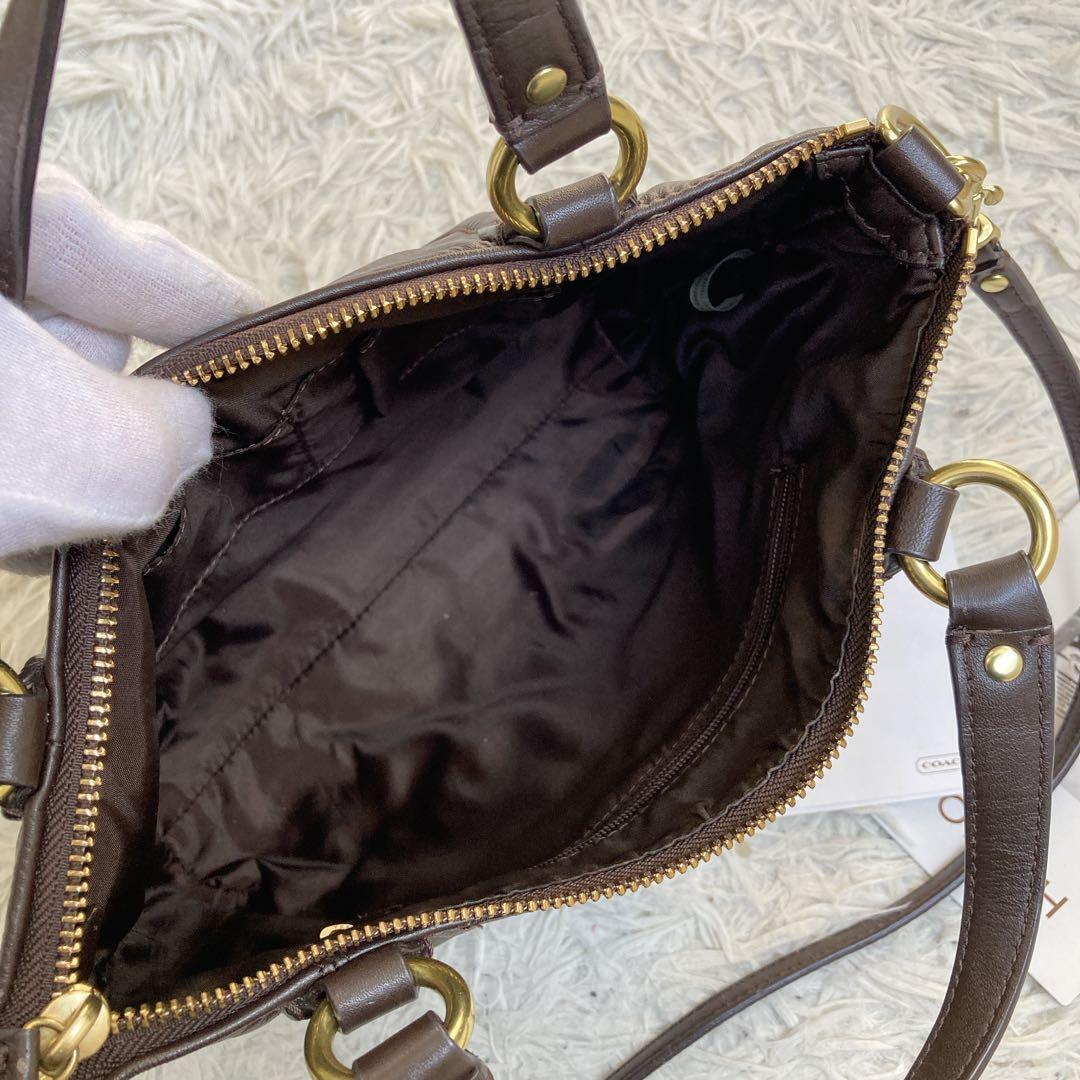 極美品 vintage coach old archive y2k キャンベル