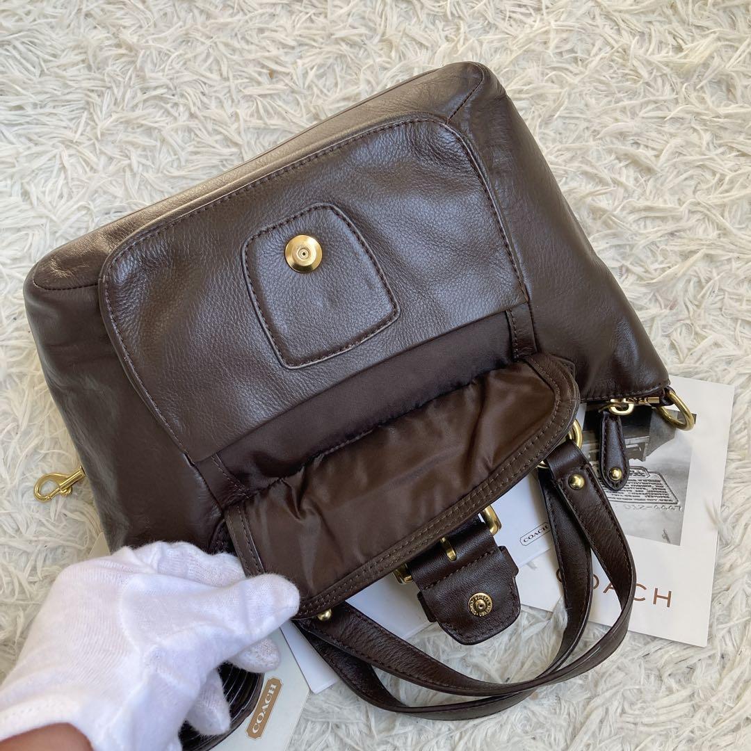 極美品 vintage coach old archive y2k キャンベル