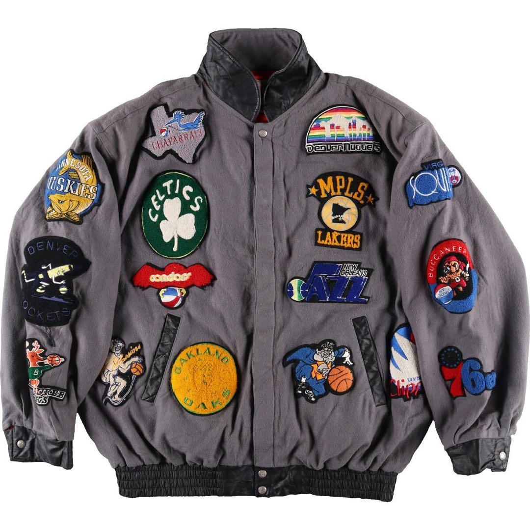 【希少】90's ヴィンテージ JEFF HAMILTONスタジャン