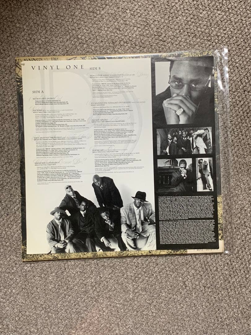 Puff Daddy&The Family No Way Outアナログレコード