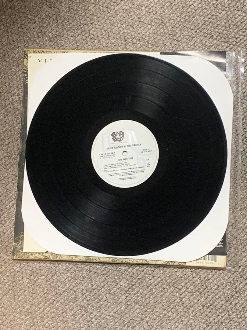 Puff Daddy&The Family No Way Outアナログレコード
