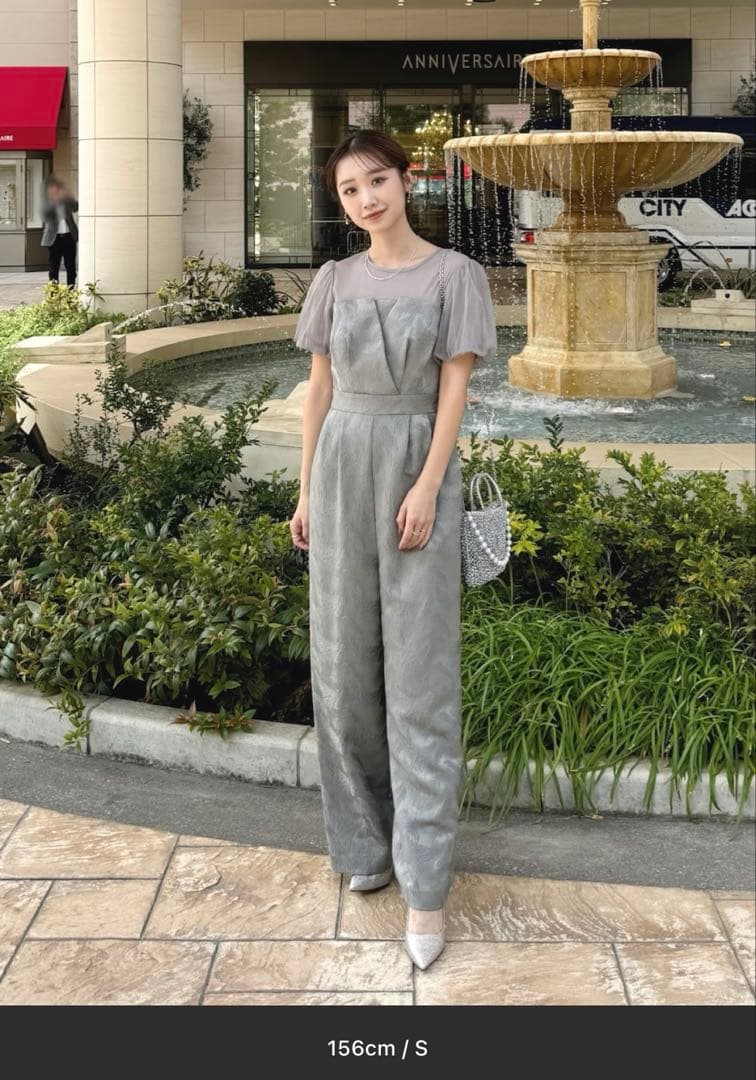 Kana ドレス　パンツドレス　結婚式　オケージョン　お呼ばれ