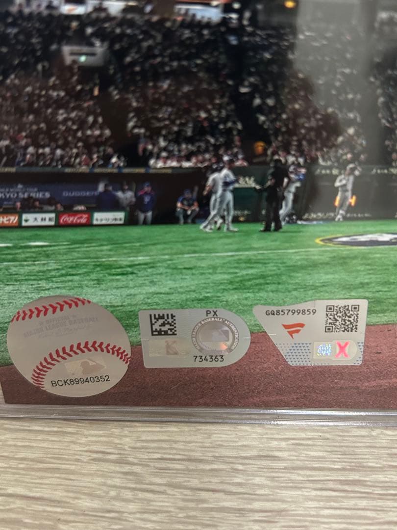 ドジャース 佐々木朗希サイン入り写真 限定版 18/99