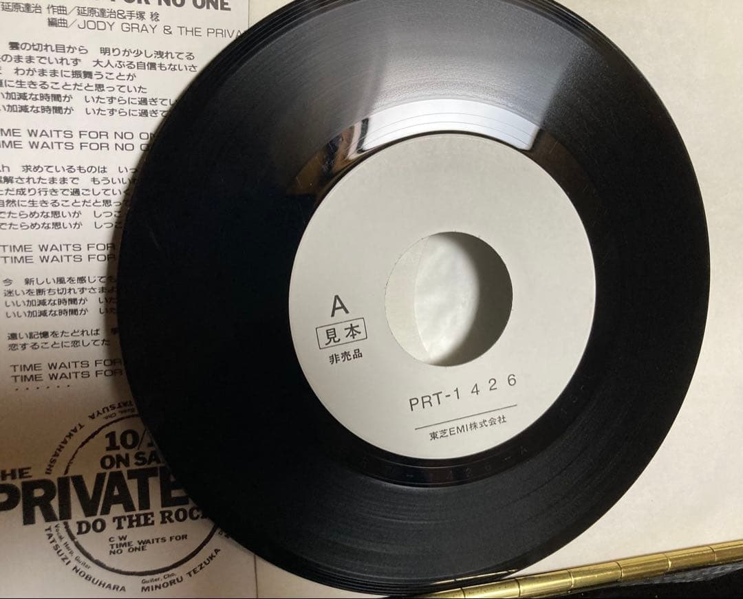 PROMO国内盤７インチ：THE PRIVATES DO THE ROCK