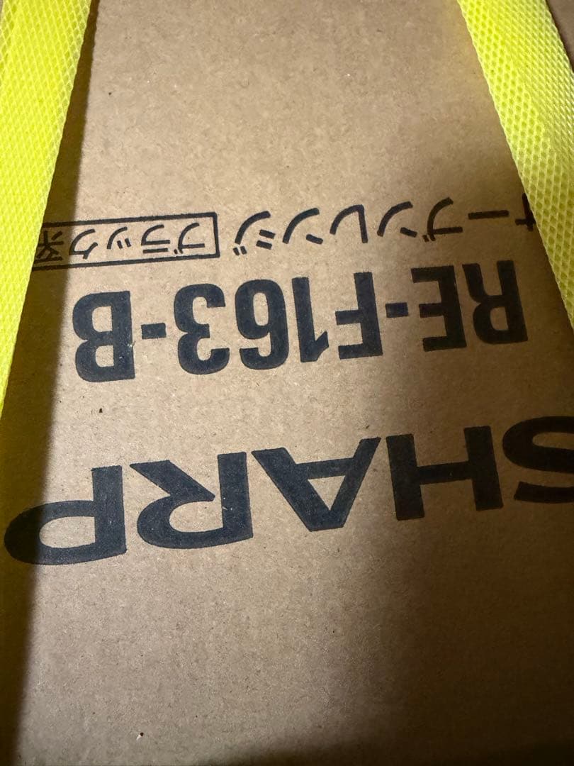 シャ－プ　RE-F163-B オ－ブンレンジ　ブラック系