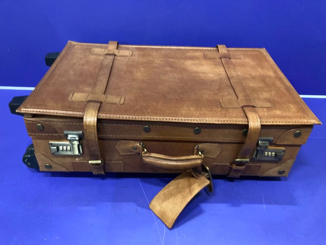 ユーラシアトランク 本革 EURASIA キャリーバッグ スーツケース レザー